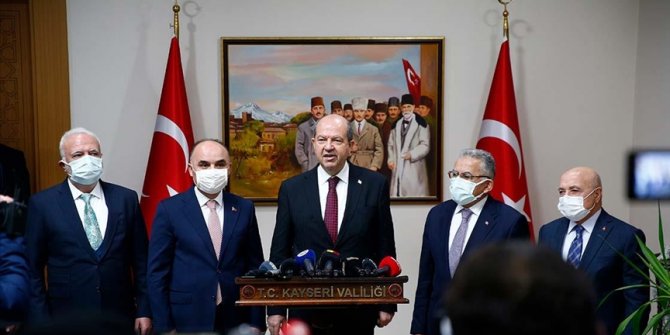 KKTC Cumhurbaşkanı Ersin Tatar, Kayseri Valiliğini ziyaret etti