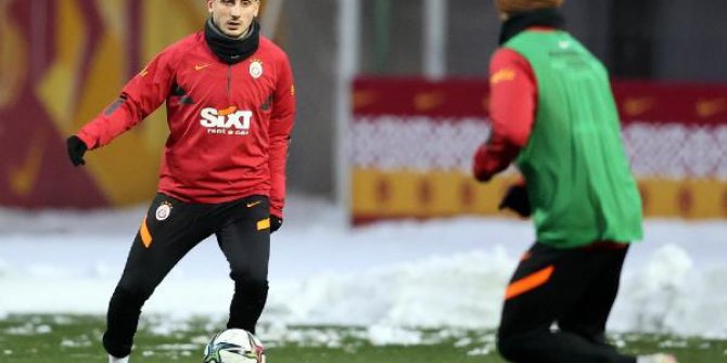 Galatasaray'da Alanyaspor mesaisi devam etti