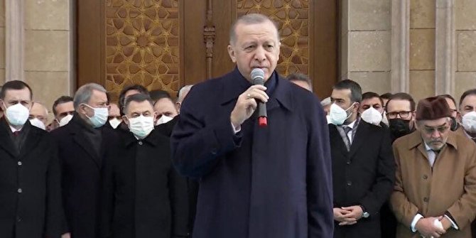 Cumhurbaşkanı Erdoğan Gülhane Camisi'nin açılış töreninde konuştu: Muhteşem bir mescid