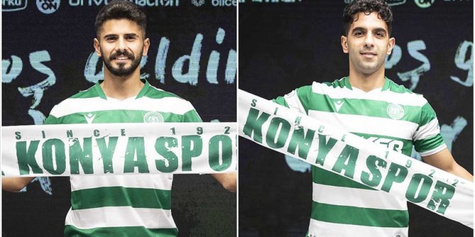 Konyaspor'da çifte transfer