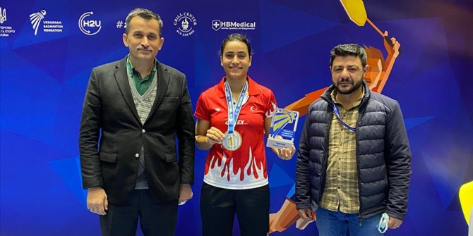 Milli badmintoncu Aliye Demirbağ, Ukrayna Açık'ta şampiyon oldu