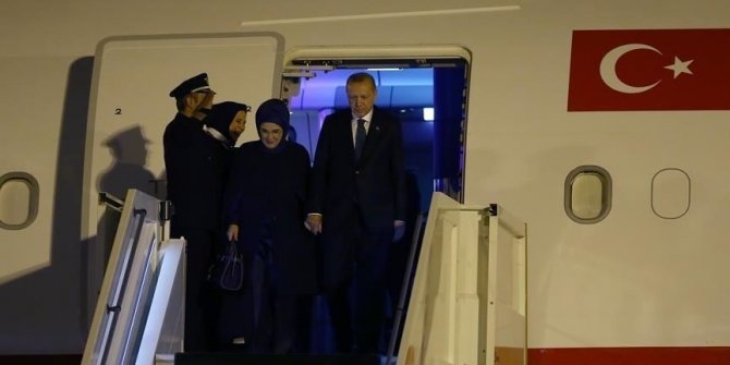 Cumhurbaşkanı Erdoğan, Ukrayna'daki temaslarını tamamlayarak yurda döndü