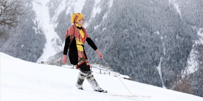 Rize'de '13. Petranboard Kayak Şenliği' yapıldı