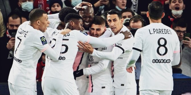 Paris Saint-Germain, deplasmanda Lille'i 5-1 yendi