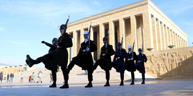 Anıtkabir'in nöbetçi askerleri