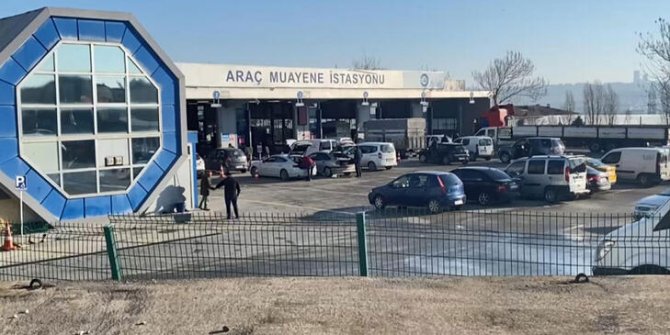 Büyükçekmece'de muayene istasyonunda servis aracının ezdiği kadın öldü