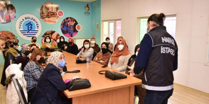 Tuzlalı anneler, 'En İyi Narkotik Polisi Anne' eğitimine başladı