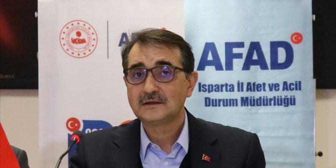 Bakan Dönmez: Isparta'da elektrik faturalarının tahsilatı 1 ay ertelenecek