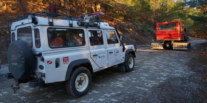 Kazdağları'nda mahsur kalan askerler ve belediye personeline ulaşıldı