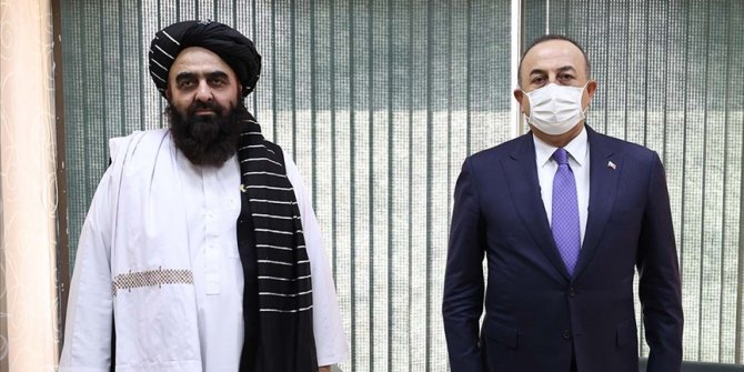 Çavuşoğlu, Taliban hükümetinin Dışişleri Bakan Vekili Muttaki ile telefonda görüştü