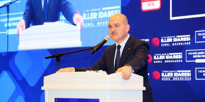 Bakan Soylu 112'yi asılsız arayanlara seslendi: Biz senin deneme tahtan mıyız?