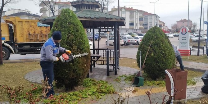 Sincan, baharı yeşil karşılamaya hazırlanıyor