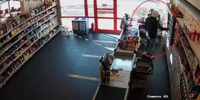 Kasiyeri bıçakla tehdit edip gasp yapan şüpheli tutuklandı