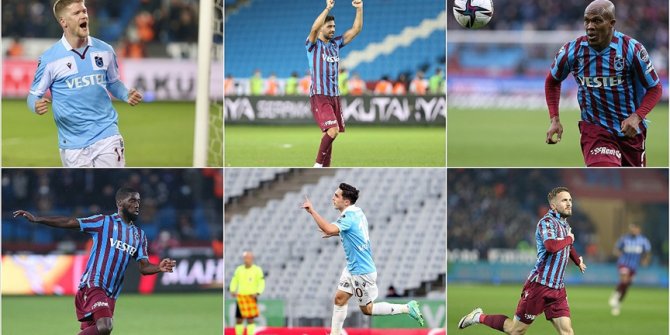 Trabzonspor'un hücum oyuncuları durdurulamıyor