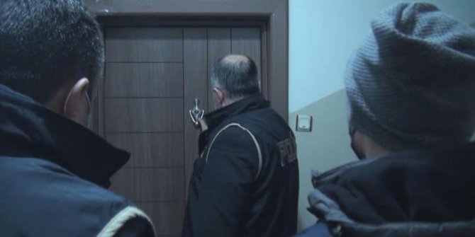 İstanbul'da FETÖ operasyonu: Şüphelilerden biri dolapta yakalandı