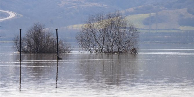 Ergene Nehri'nin debisi normale döndü