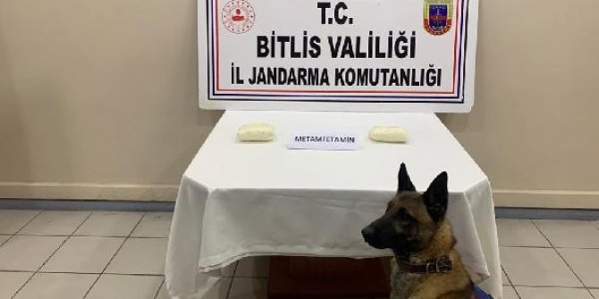 Bitlis'te, yolcu otobüsünde 1 kilo uyuşturucu ele geçirildi