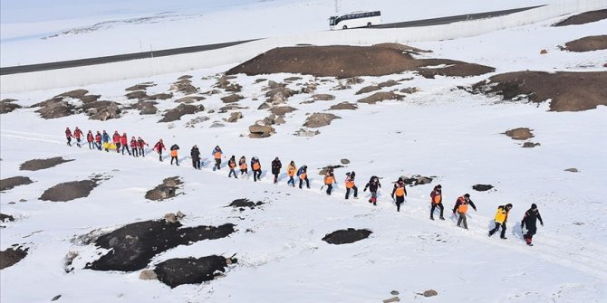 Kars'ta olası çığa AFAD ve UMKE ortak tatbikatlarla hazırlanıyor