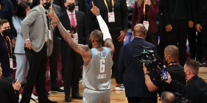 NBA All Star-2022 final maçını LeBron James'in takımı kazandı