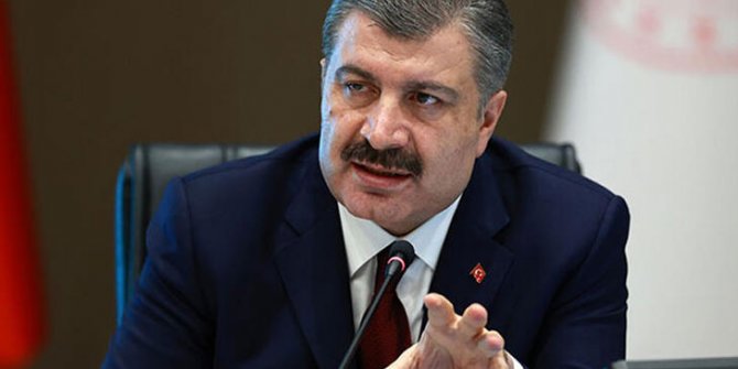 Bakan Koca haftalık vaka haritasını paylaştı