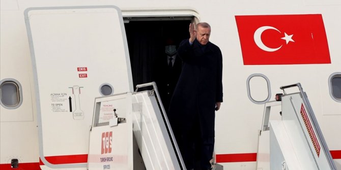Cumhurbaşkanı Erdoğan yurda döndü