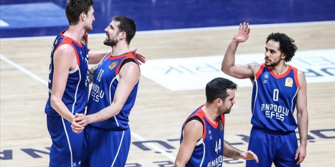 Anadolu Efes, THY Avrupa Ligi'nde yarın Maccabi Tel Aviv'i konuk edecek