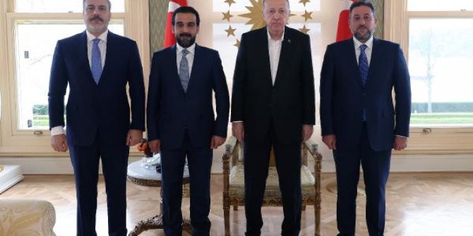 Erdoğan, Irak Temsilciler Meclisi Başkanını kabul etti
