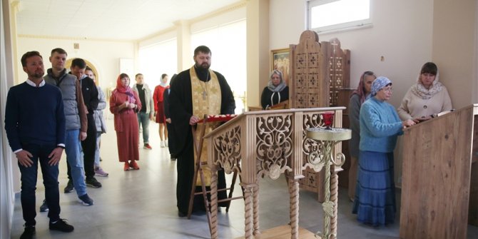 Alanya'da yaşayan Ortodokslar, Ukrayna ve Rusya için barış duası yaptı