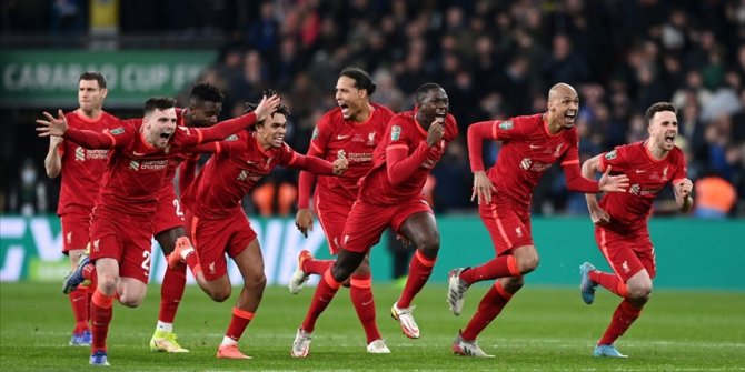 İngiltere Lig Kupası'nın sahibi Liverpool oldu