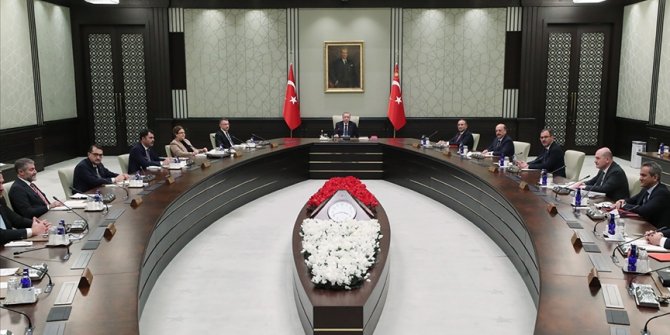 Cumhurbaşkanlığı Kabinesi toplandı