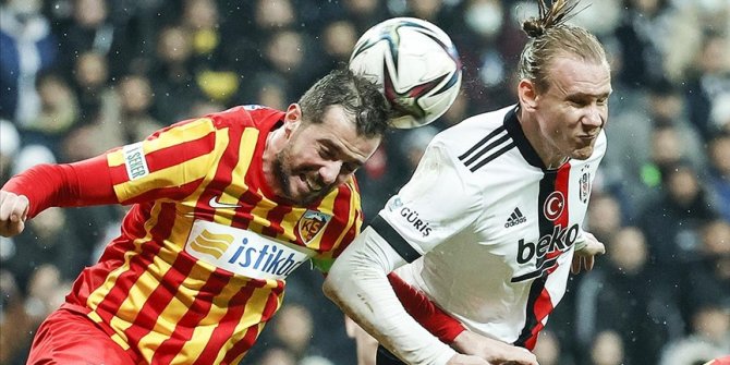 Beşiktaş, Türkiye Kupası'nda yarın Kayserispor ile karşılaşacak