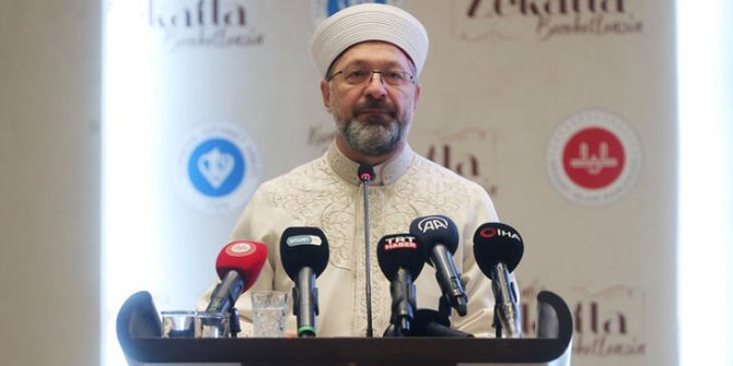 Diyanet İşleri Başkanı Erbaş: Her türlü zulmün ve haksızlığın karşısındayız