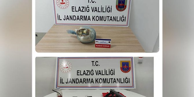 Elazığ'da uyuşturucu operasyonu; 4 gözaltı
