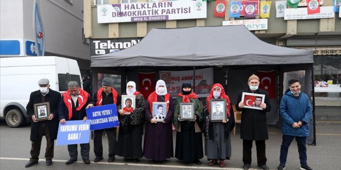 Muş'ta çocuklarını terör örgütünden kurtarmak isteyen ailelerin sayısı 28'e yükseldi