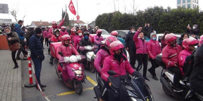 Kuryelerden halaylı eylem