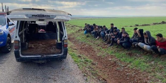 Kilis'te 80 göçmen yakalandı: Organizatörler gözaltına alındı