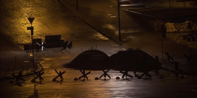 Kiev'de büyük bir patlama sesi duyuldu