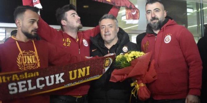 Galatasaray kafilesi, Konya'da