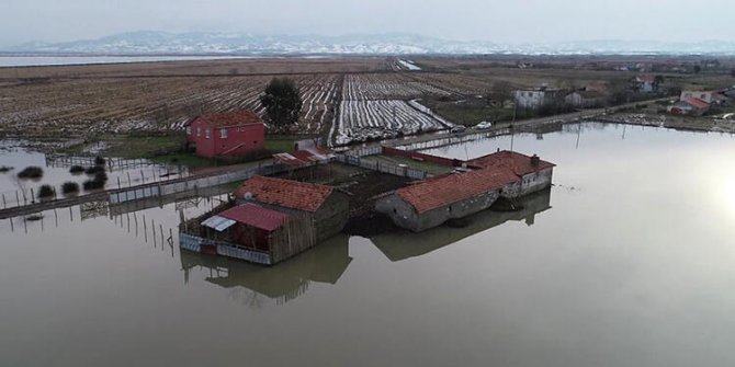 Kızılırmak Deltası'ndaki mahallede 'taşkın' korkusu