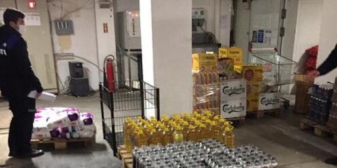 Güngören’de zabıta ekiplerinden marketlerde yağ denetimi