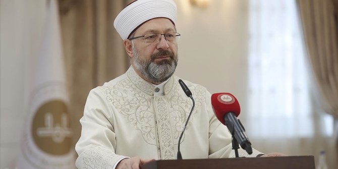 Diyanet İşleri Başkanı Erbaş: İslam kadına yönelik şiddeti reva gören hür tür düşünceyi, inanışı ve töreyi reddetmiştir