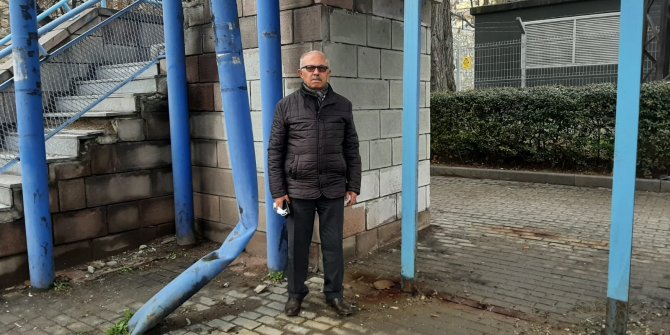 Mamak Emine Rasim İlkokulu önündeki yaya üst geçit korkutuyor