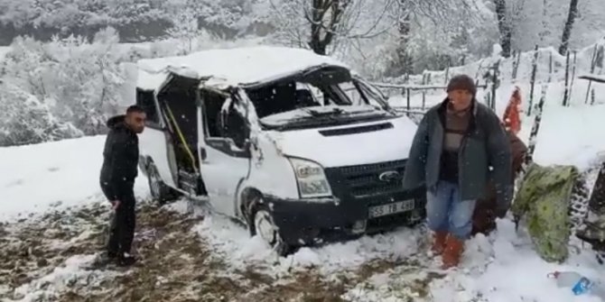 Samsun'da öğrenci servisi kaza yaptı: Ölü ve yaralılar var