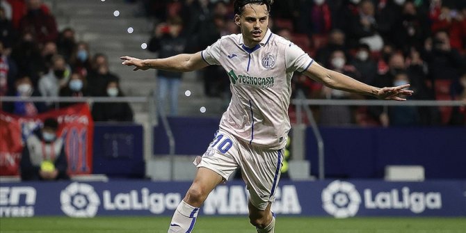 Enes Ünal, Getafe'de art arda ikinci kez ayın oyuncusu seçildi