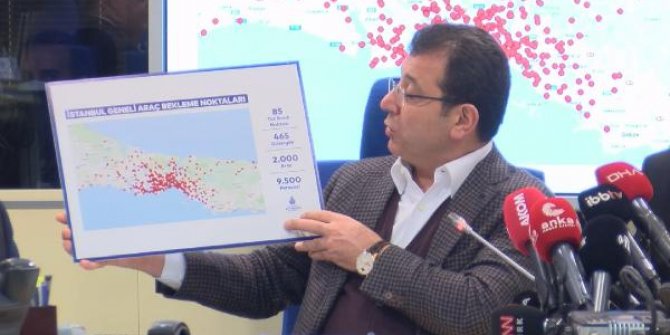 İBB Başkanı İmamoğlu: 9 bin 500 personel 2 bin araçla görev başında