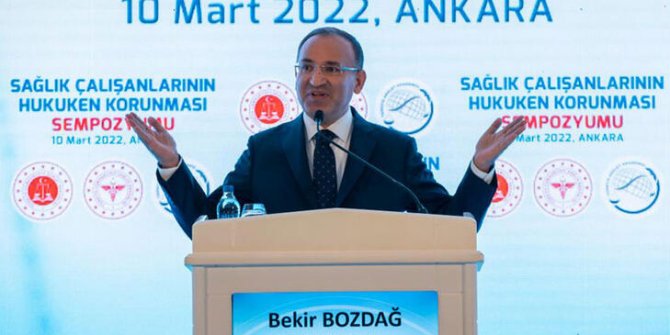 Bakan Bozdağ: Hekimlerimiz de hakimlerimiz gibi korunmalı