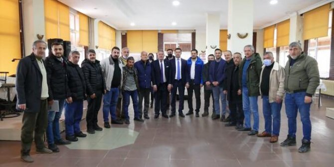 Başkent EDAŞ yetkilileri Zonguldak’ta muhtarlarla buluştu