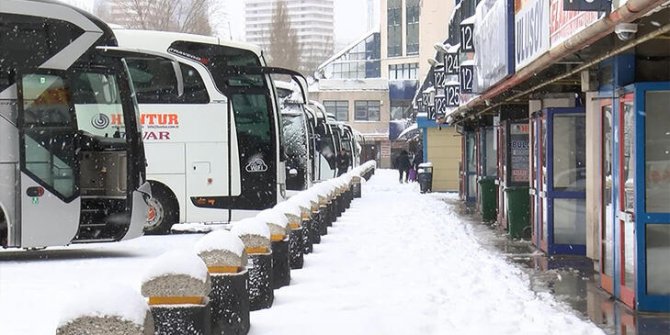 Otogarlardan otobüslerin çıkışına izin verildi