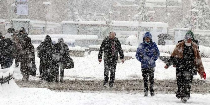 Birçok ilde eğitime 'kar' engeli