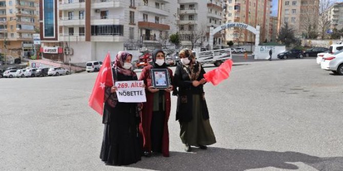 Diyarbakır'daki evlat nöbetinde aile sayısı 269'a çıktı